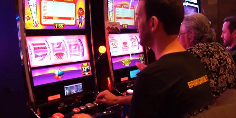 Casino Guy Plaing Tournament in Slots